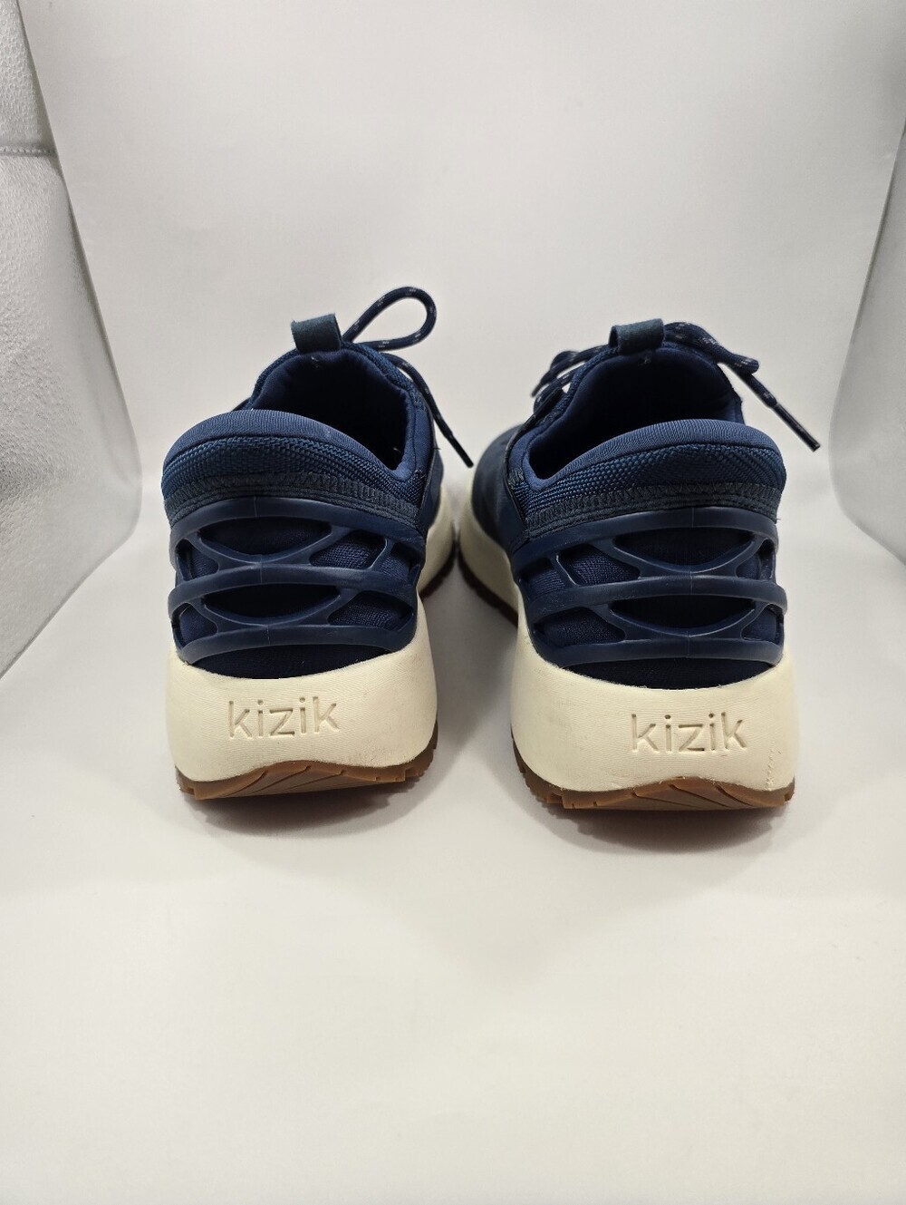 Kiziks Gently Worn Blue Lace Up Walking Comfort Sneakers/shoes Mens 6.5 Ladies 8 - Picture 8 of 16